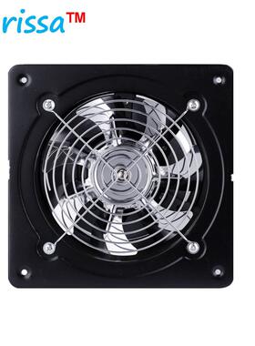 金属壁式排风扇4/6/8/10嵌入式生餐厅饭厨房卫排烟换气扇FD系间列