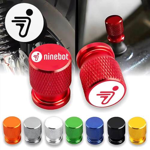 Ninebot九号电动车通用铝合金轮胎气门嘴帽改装气嘴盖帽气门螺帽