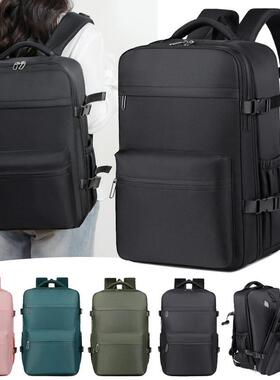 Men Vacuum Compression Backpack 15.6in Laptop Backpack Expan