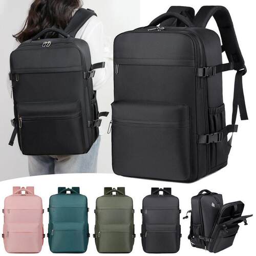Men Vacuum Compression Backpack 15.6in Laptop Backpack Expan