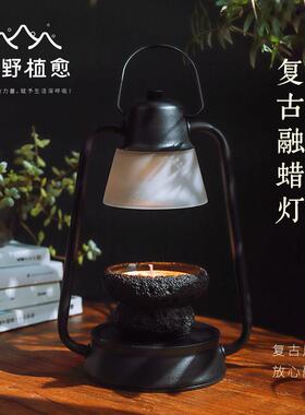 覆古香薰融蜡灯 简约扩香无明火可调温定时款 卧室氛围床头小夜灯