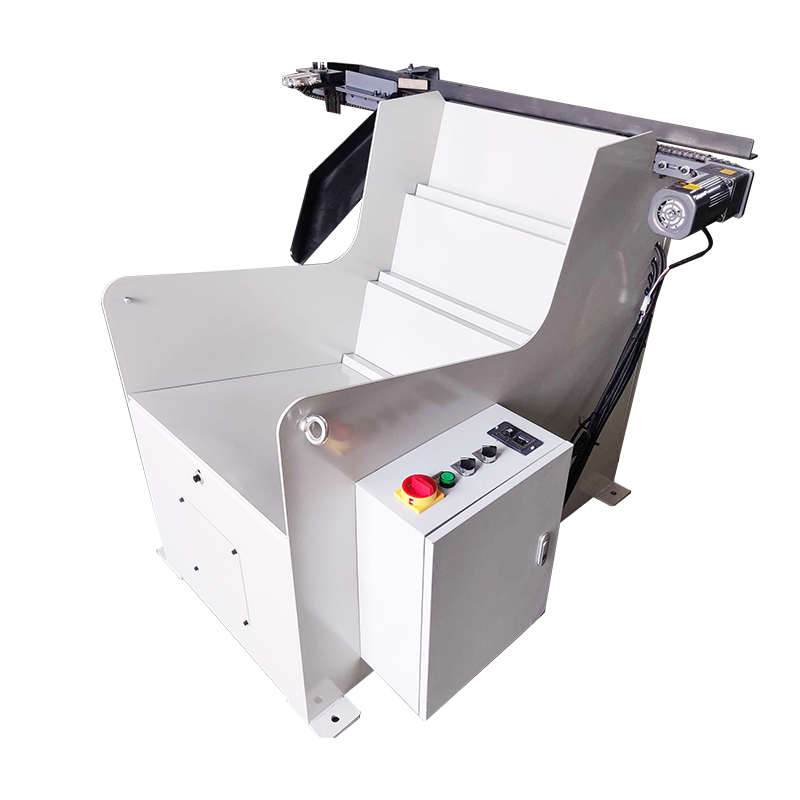 推板式提升电动上料机 管件推板机 阶梯式自动给料机 链条式输送