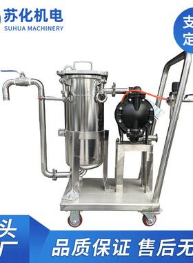 厂家直供袋式过滤器装备食品化工涂料离心式不锈钢过滤设备