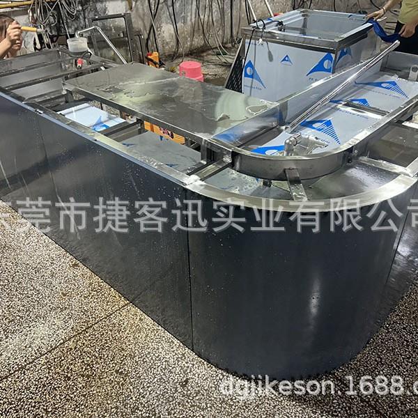 适老化社区自助保温设备 智能计费称重取餐线 社区食堂电磁大锅灶