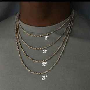 Steel Chain Women quality Jewelry Men less For high Necklace