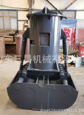 货车轮船卸煤斗5吨行车贝壳斗抓泥抓沙厂家供应卸火车皮抓斗