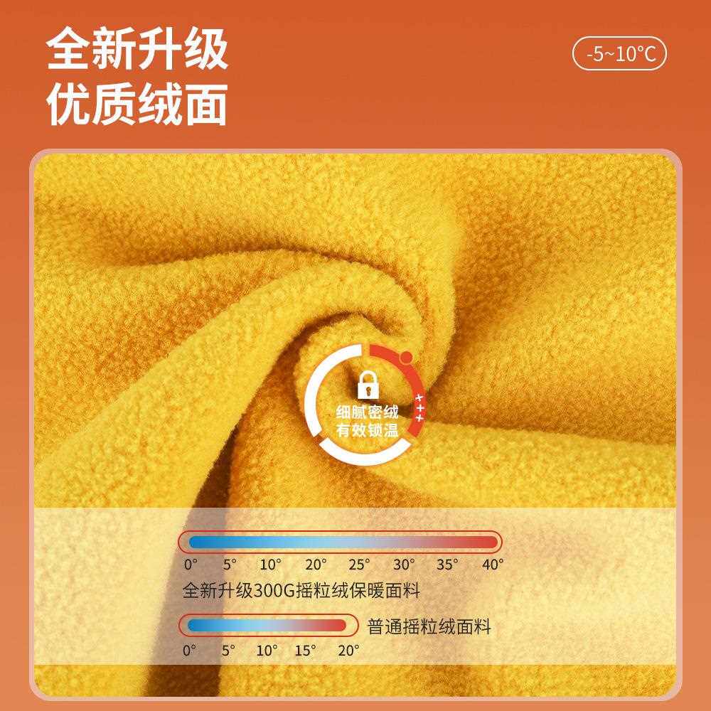 新款直销瑞东秋冬保暖骑行面罩户外防寒抓绒帽一体护脸帽子可调节