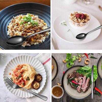 Hot Stainless Steel Flatware Silverware Set Cutlery Set knif