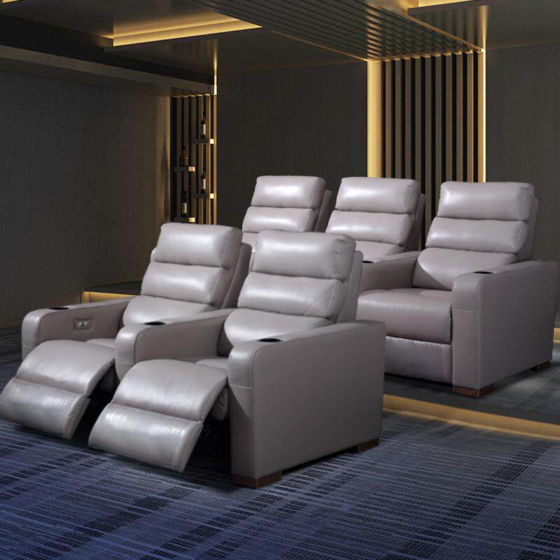 新款家庭影院电动沙发影音室私人别墅单人功能家庭影院专用多功能