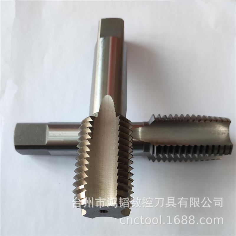 高速钢机用直槽反扣丝锥M20/M42/M64/M100数控螺纹加工左旋丝攻