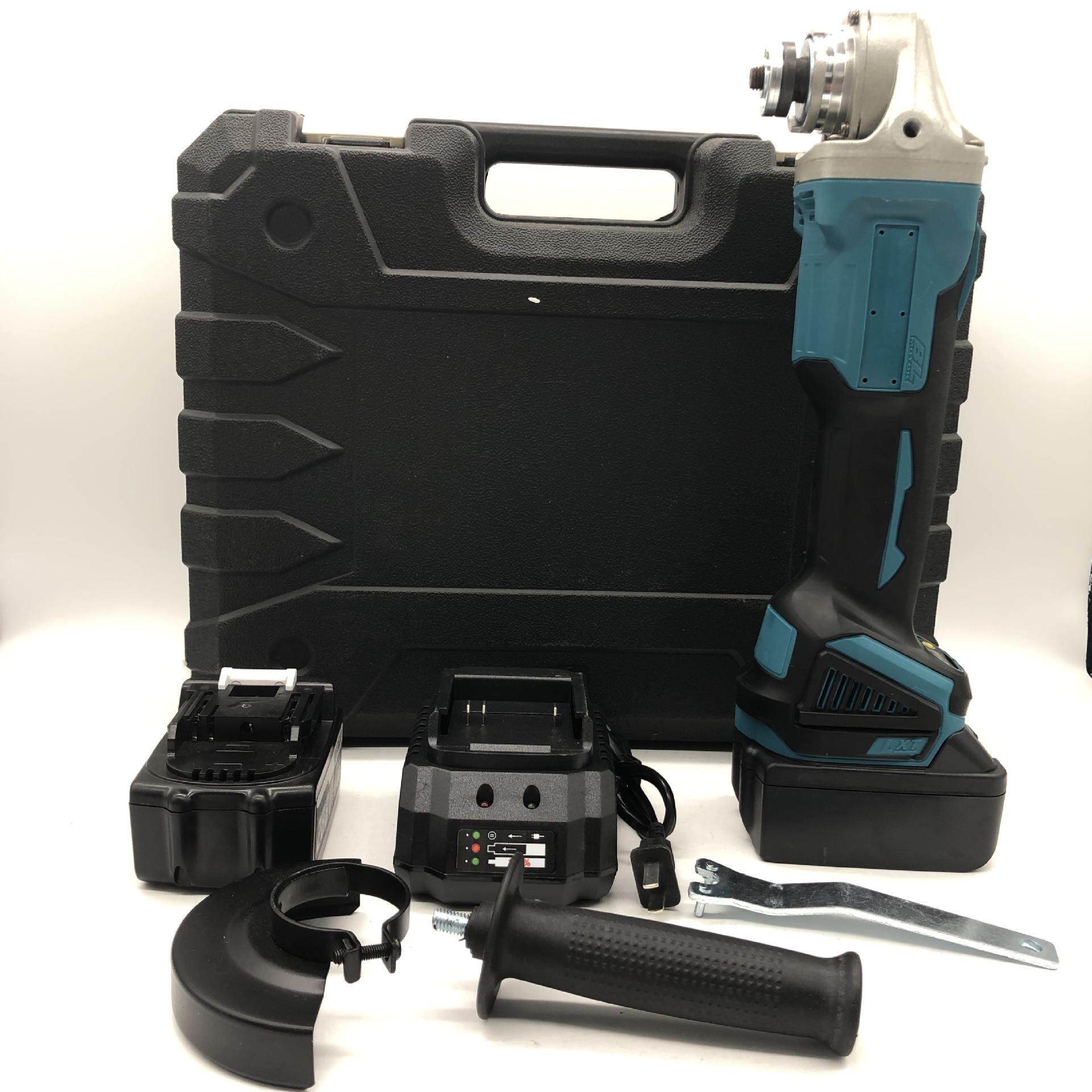 锂电充电角磨机无刷电动抛光机打磨机切割机角向磨光机电磨