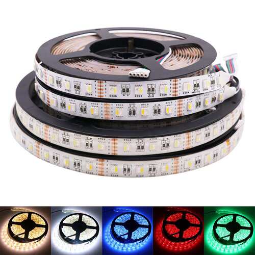 RGBW四合一led灯带12v24伏5050RGB+暖白RGB+白光RGBww贴片软灯条