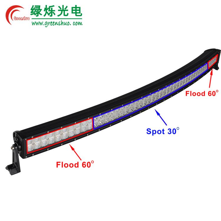 绿烁288w 新款越野改装车灯 汽车led大灯 Cree 96Led Light
