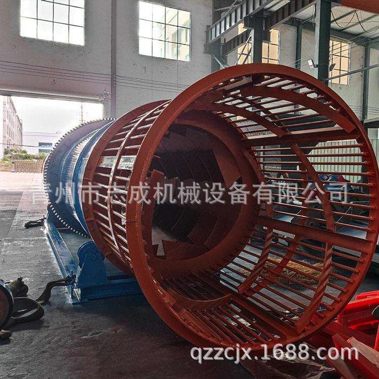 大型砂金矿滚筒洗矿机石料黏泥水洗圆筒洗石机矿用红胶泥清洗机
