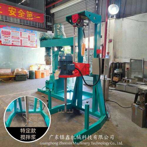 手摇升降分散机 油墨涂料混合机 粘稠胶水分散机厂家供应