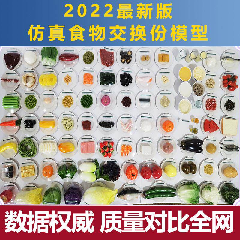营养指导模型食物交换份彷真食品中国居民平衡膳食宝塔模型通用版
