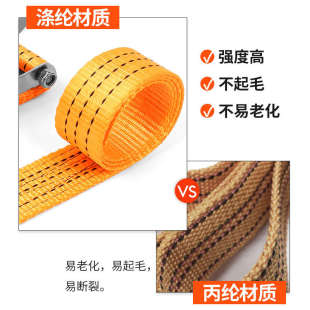 货紧绳器万能栓紧扎货 货物捆绑带棘轮拉紧器货车固定收紧绳绷带装