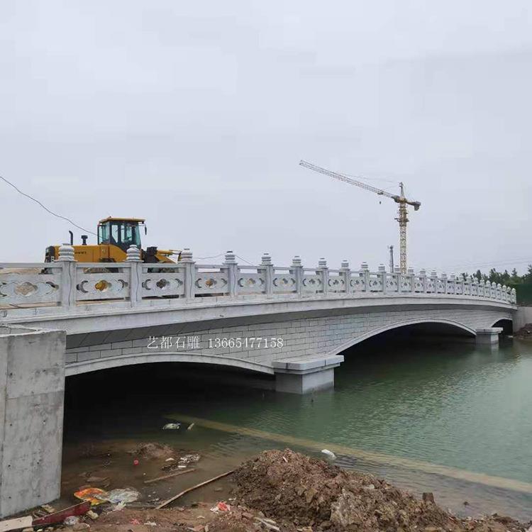 厂家批量制作石栏杆花岗岩围栏护栏浮雕主题栏杆阳台镂空围栏河道