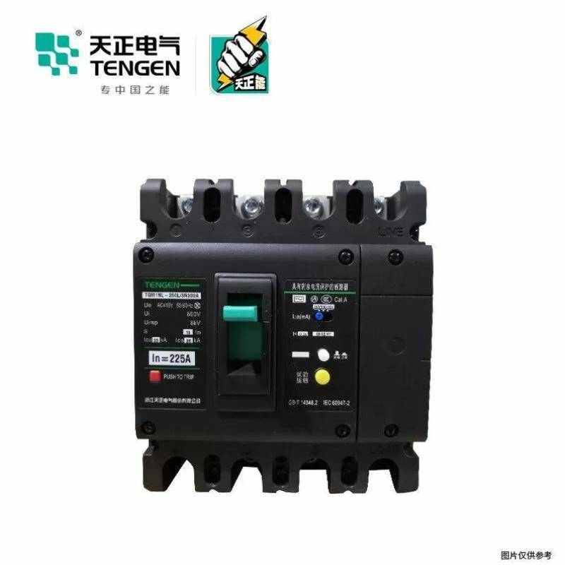 天正电气TENGEN塑壳漏电保护断路器漏电保护开关TGM1NL-800L/3300