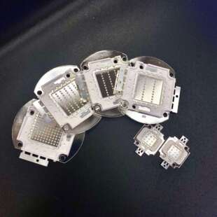 20W集成光源 UV胶水固化油墨绿油 395nm紫外光灯芯 led大功率灯珠