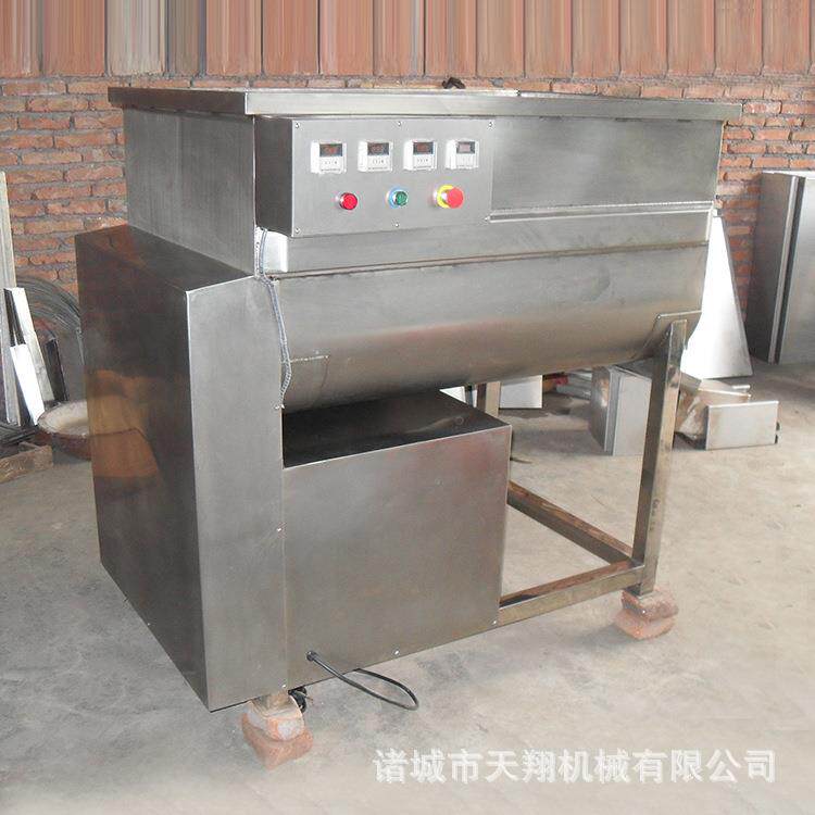 天翔厂家供应定制 多功能搅拌机 自动出料拌馅机 肉馅搅拌机 商用