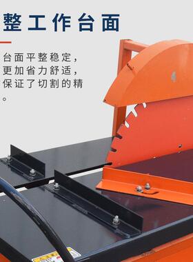 全QXE自动电动切机加气块台式泡地沫轻质砖瓷砖砖割机砖便携倒切