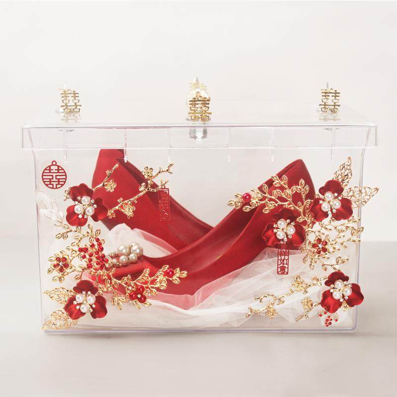 藏鞋神器diy材料包小红书接亲堵门游戏道具中式结婚礼带锁鞋盒子,节庆用品/礼品,堵门/游戏道具,淘宝优惠券,粉丝福利购,淘宝优惠卷