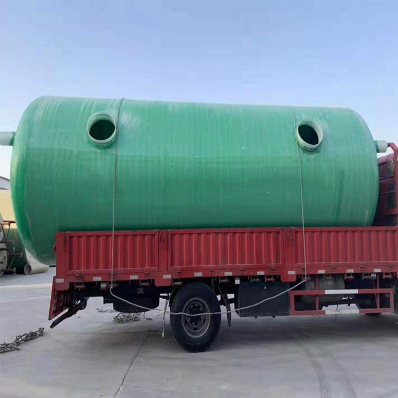 玻璃钢化缠粪池绕地埋三格化粪生池产厂DDN家家式用农村用成品化