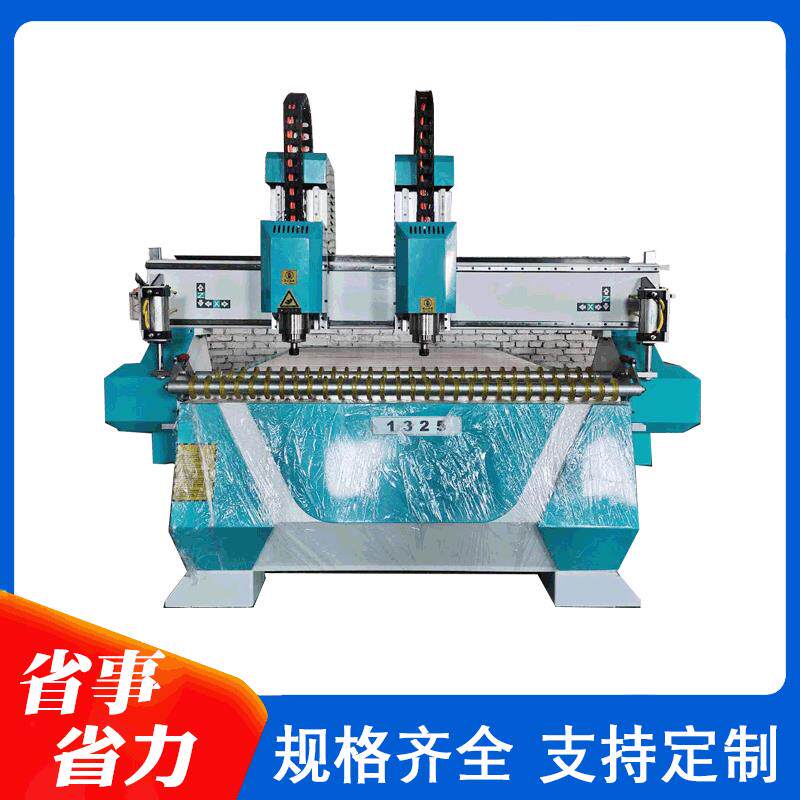 雕刻机双头独立棺木雕刻机加高龙门棺材雕刻机木材浮雕数控雕刻