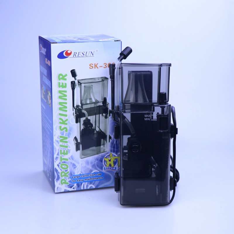 日生SK-300 迷你蛋分小鱼缸蛋分过滤器 蛋白质分离器带泵内置蛋分