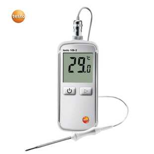 testo106图食品食品型温度 testo防水仪温度计 108德2 插入式