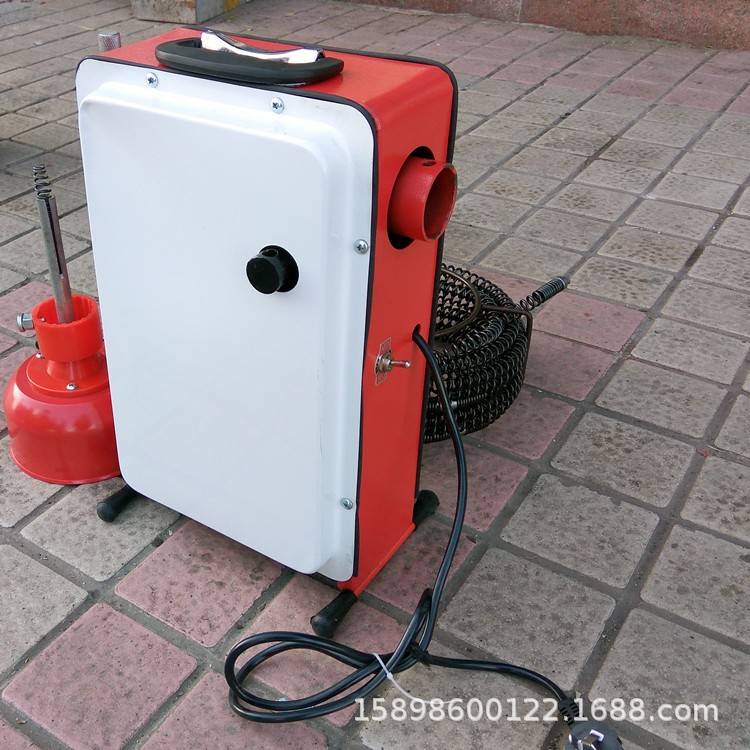 GQ100防水管道疏通机器管道疏通器家庭室内管道清理机