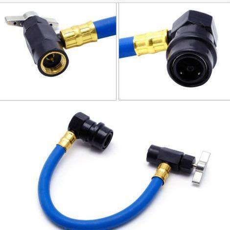 R134ARECHARGHLOSE制冷补充加注管汽车空调补充PL801G40加氟P801G