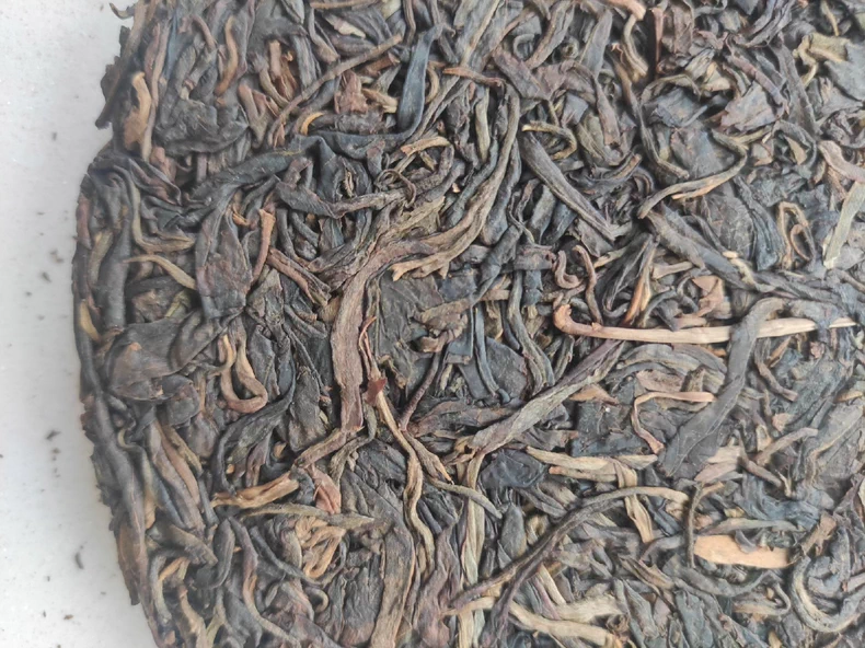 私藏2013年 臻知味系列【梅子箐】才者普洱老生茶357克 普洱茶 BUASHOP普洱老茶