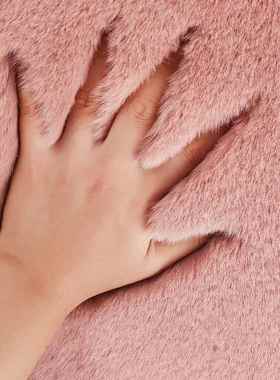 汽车坐垫冬季毛绒羊毛车垫短仿兔毛绒保暖车内小蛮腰车座套女款