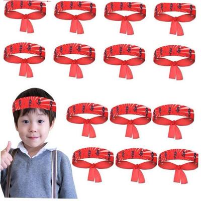 Student Children Ninja Karate samurai Headband Party gift de