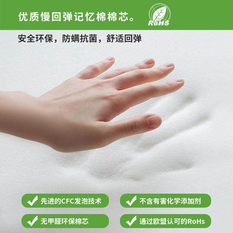 可压缩汽车腰靠办公室靠椅记忆棉靠垫绑带款靠枕护腰抱枕护腰神器图片
