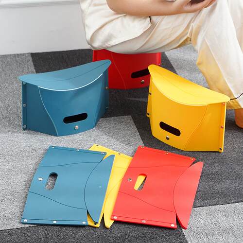 Portable Outdoor Folding Stool, Ultra-light Fishing Chair, C