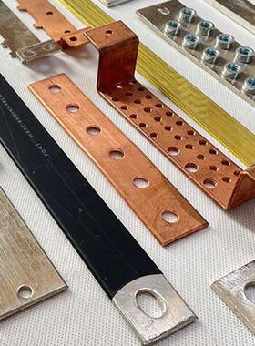 接地汇流排防雷接地紫铜排 tmy等电位紫铜汇流母排连接汇流排