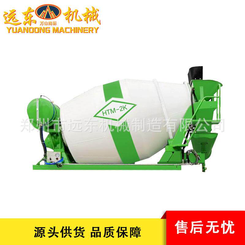现货1.5方混凝土搅拌罐柴油动力水泥运输罐车电动砂浆水泥搅拌罐