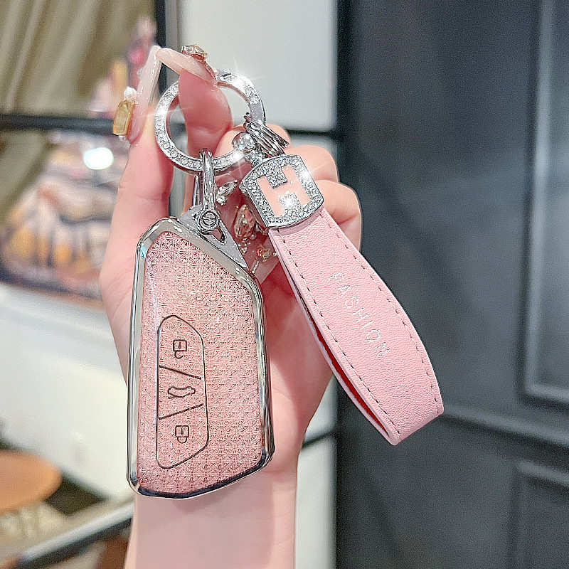 适用于大众钥匙套id3揽巡id4高尔夫8凌渡l途昂车途观lpro扣迈腾b9