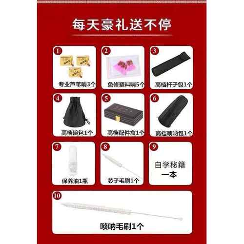 高档专业演奏叶紫小檀唢呐乐器D调全C调洲降B调大小套唢呐非紫檀