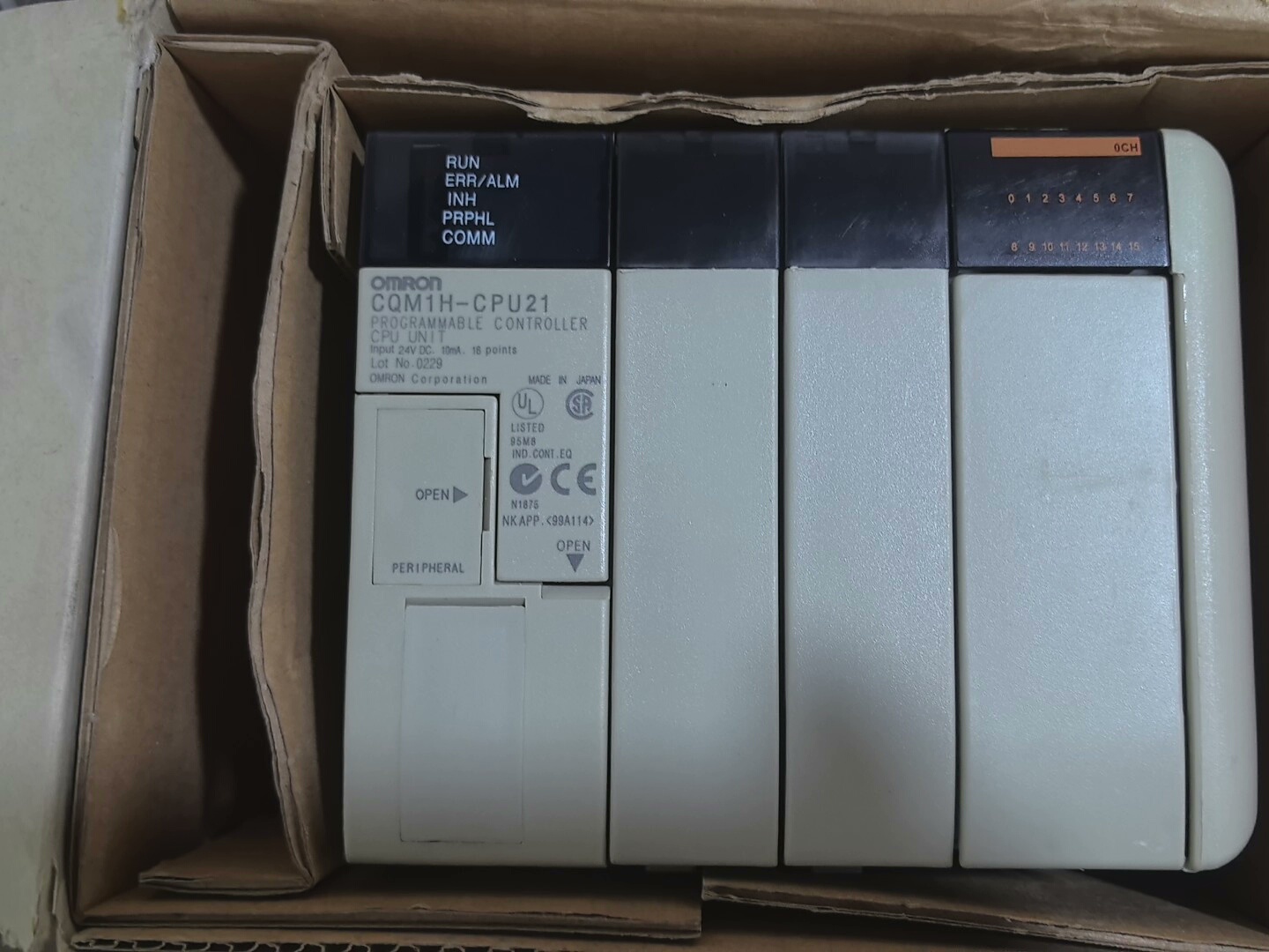 欧姆龙CQM1H-CPU21 PLC控制器