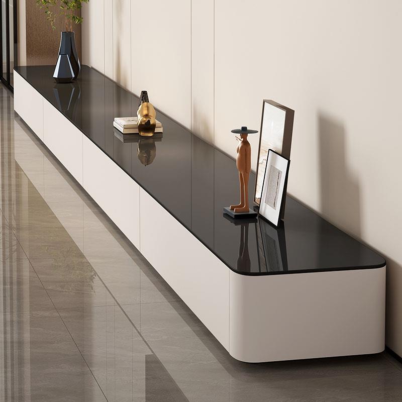 鹏音伴落地电视 柜 客厅家用2025新款轻奢高级感小户型茶几电视机 柜 组合摆件饰品