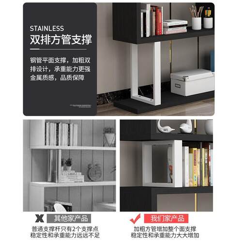 电脑式字桌书写柜书架书桌组合一桌体61544171简约l型学生家用转