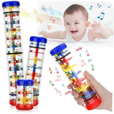 Rainmaker Baby Toys Rain Stick for Babies 6 12 Months Ratt