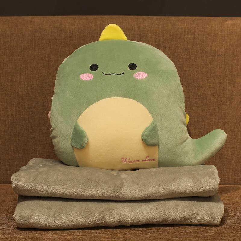 W1T抱枕被子YCB两R午办公室靠垫车用靠枕用三合一女生睡觉毯睡枕