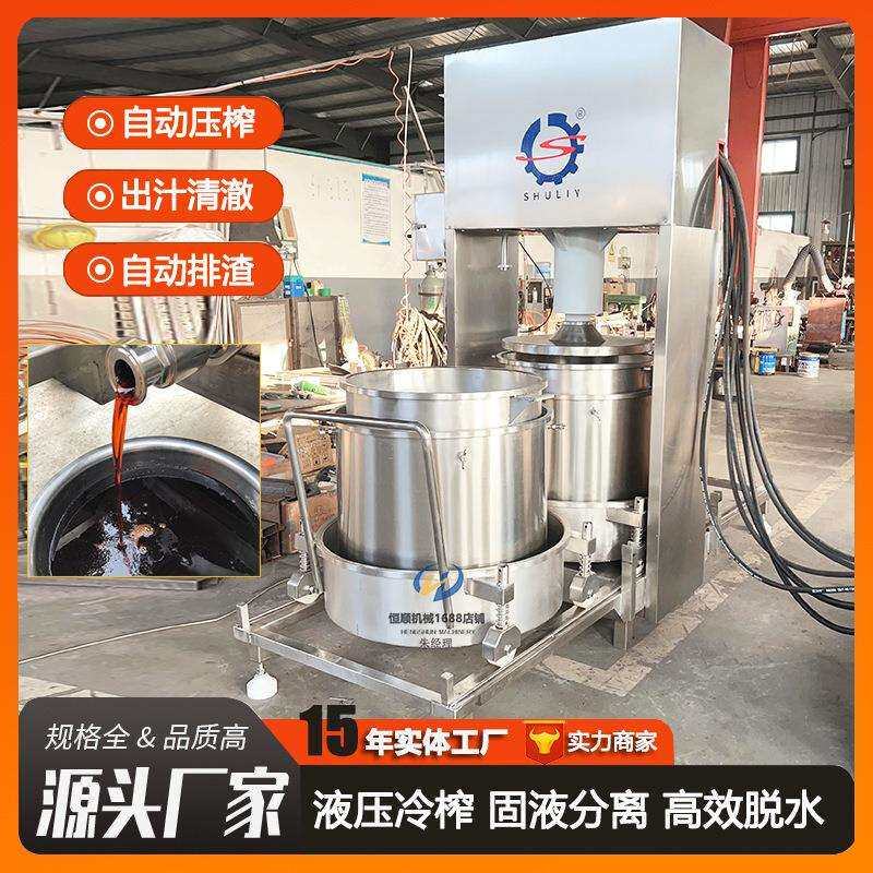 鲜药材枸杞浸泡药汁提取压榨机 蓝莓果汁过滤压榨机 米酒压榨机