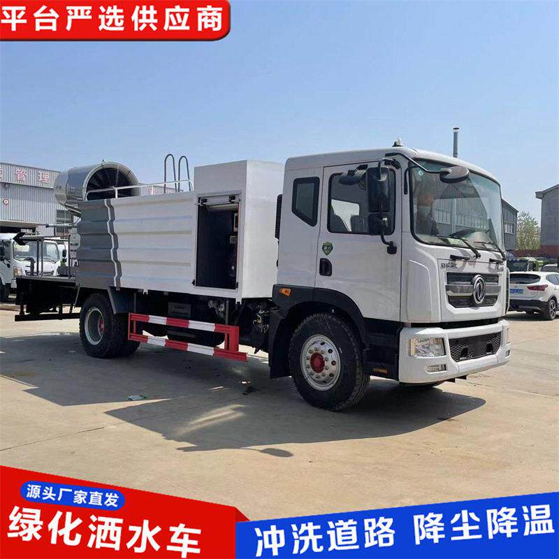 园林绿化喷洒车支持加工定制建筑工地路面冲洗车雾炮抑尘洒水车