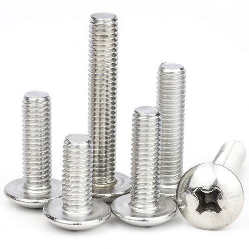 304不锈钢TM十字槽大扁头螺丝套装伞头螺丝钉盒装蘑菇头螺钉混装